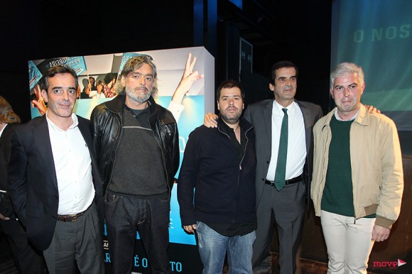 Jorge Morgado coautor do livro com Carlos Tavares, José Gageiro, Rui Moreira e João Ribeiro, fotógrafos que acompanharam o autarca durante a campanha