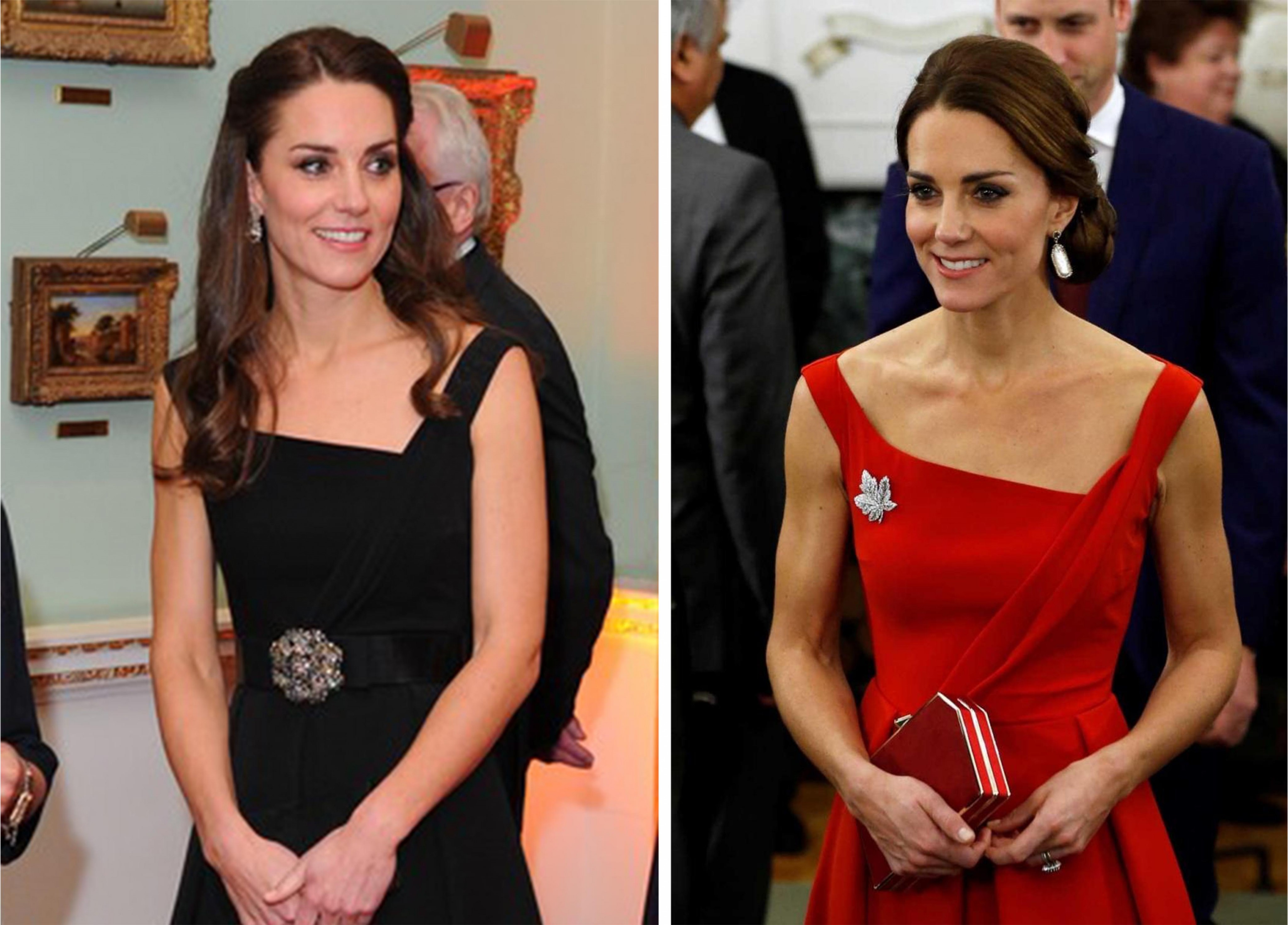 Dois vestidos, o mesmo modelo. Conheça a peça favorita de Kate Middleton -  MoveNotícias